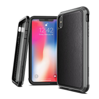 Защитный чехол с декоративной вставкой X-Doria Defense Lux Black Leather для iPhone XS Max
Защитный чехол с декоративной вставкой X-Doria Defense Lux Black Leather для iPhone XS Max