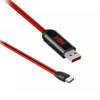 

Кабель с дисплеем и таймером Hoco U29 USB-C/USB (1 м)