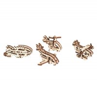 

Механический деревянный конструктор Ugears U-Fidgets Самолеты 70034