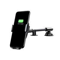 

Беспроводная зарядка + держатель Baseus Gravity Stickup Wireless Charger Car Mount
