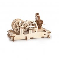 

Механический деревянный конструктор Ugears Пневматический двигатель 70009