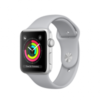

Умные часы Apple Watch Series 3 GPS, 42mm, корпус из серебристого алюминия, спортивный ремешок дымчатого цвета