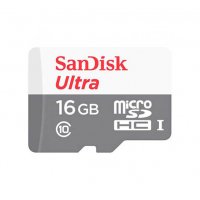

Карта памяти SanDisk Ultra microSDHC Class 10 UHS-I 80MB/s 16 ГБ
