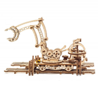 

Механический деревянный конструктор Ugears Манипулятор на рельсах 70032