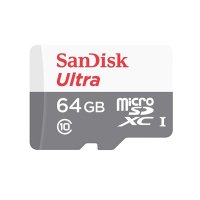 

Карта памяти SanDisk Ultra microSDXC Class 10 UHS-I 48MB/s + SD adapter 64 ГБ