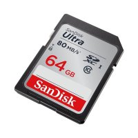 

Карта памяти SanDisk Ultra SDXC Class 10 UHS-I 80MB/s 64 ГБ