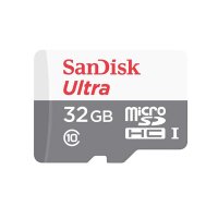 

Карта памяти SanDisk Ultra microSDHC Class 10 UHS-I 80MB/s + SD adapter 32 ГБ