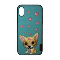 

Чехол с вышивкой Comma Dog Embroidery Case Little Chihuahua