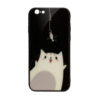 

Чехол из TPU и стекла HUNGRY CAT для iPhone 6/6S