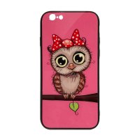 

Чехол из TPU и стекла OWL для iPhone 6/6S