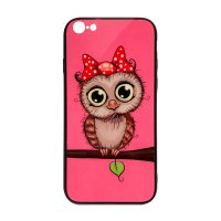 

Чехол из TPU и стекла OWL для iPhone 7/8