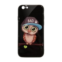 

Чехол из TPU и стекла BAD OWL для iPhone 6/6S