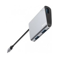 

Переходник Baseus Type C – 2x USB 2.0 + USB 3.0 HUB Adapter