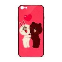 

Чехол из TPU и стекла RABBIT & BEAR для iPhone 7/8